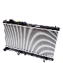 Image of Radiator Complete. Radiator. image for your 2015 Subaru Impreza  SPORT w/EyeSight WAGON 